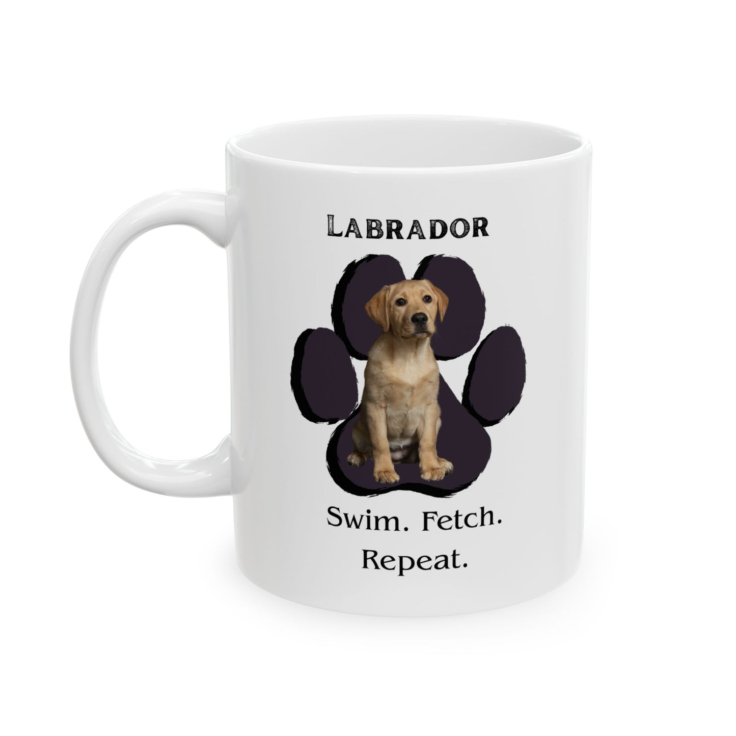 Labrador Swim. Fetch. Repeat- Mug