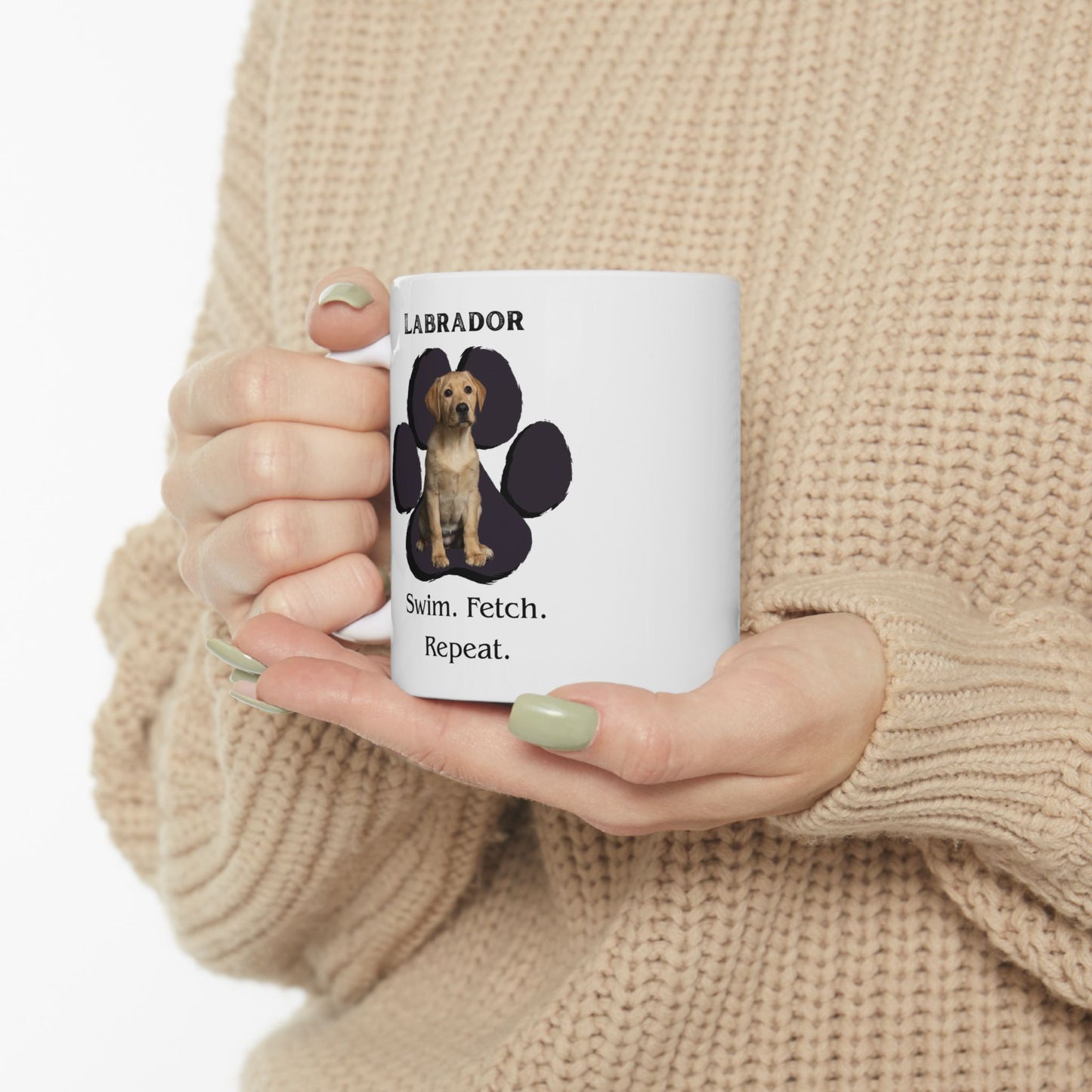 Labrador Swim. Fetch. Repeat- Mug