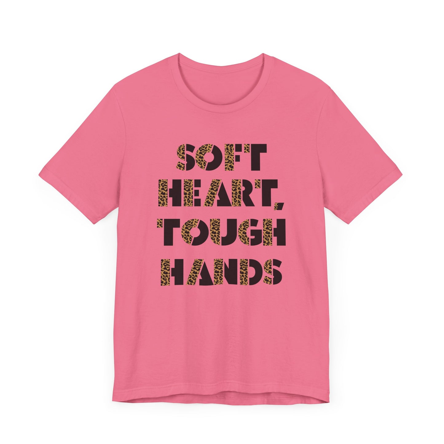 "Soft Heart, Tough Hands" Unisex Jersey Tee | Western Shirt | Country Girl Tee | Rustic Graphic Tee | Free Spirit Apparel | Outdoor Lifestyle Tee | Vintage Country Shirt | Softstyle Unisex Tee | Faith-Based Country Girl Tee | Rustic Christian Shirt