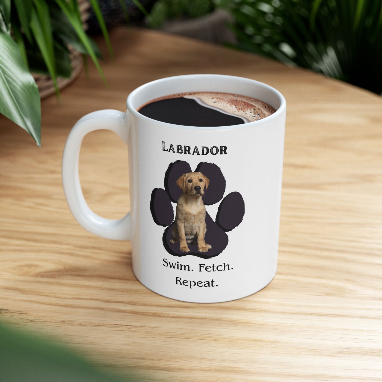 Labrador Swim. Fetch. Repeat- Mug