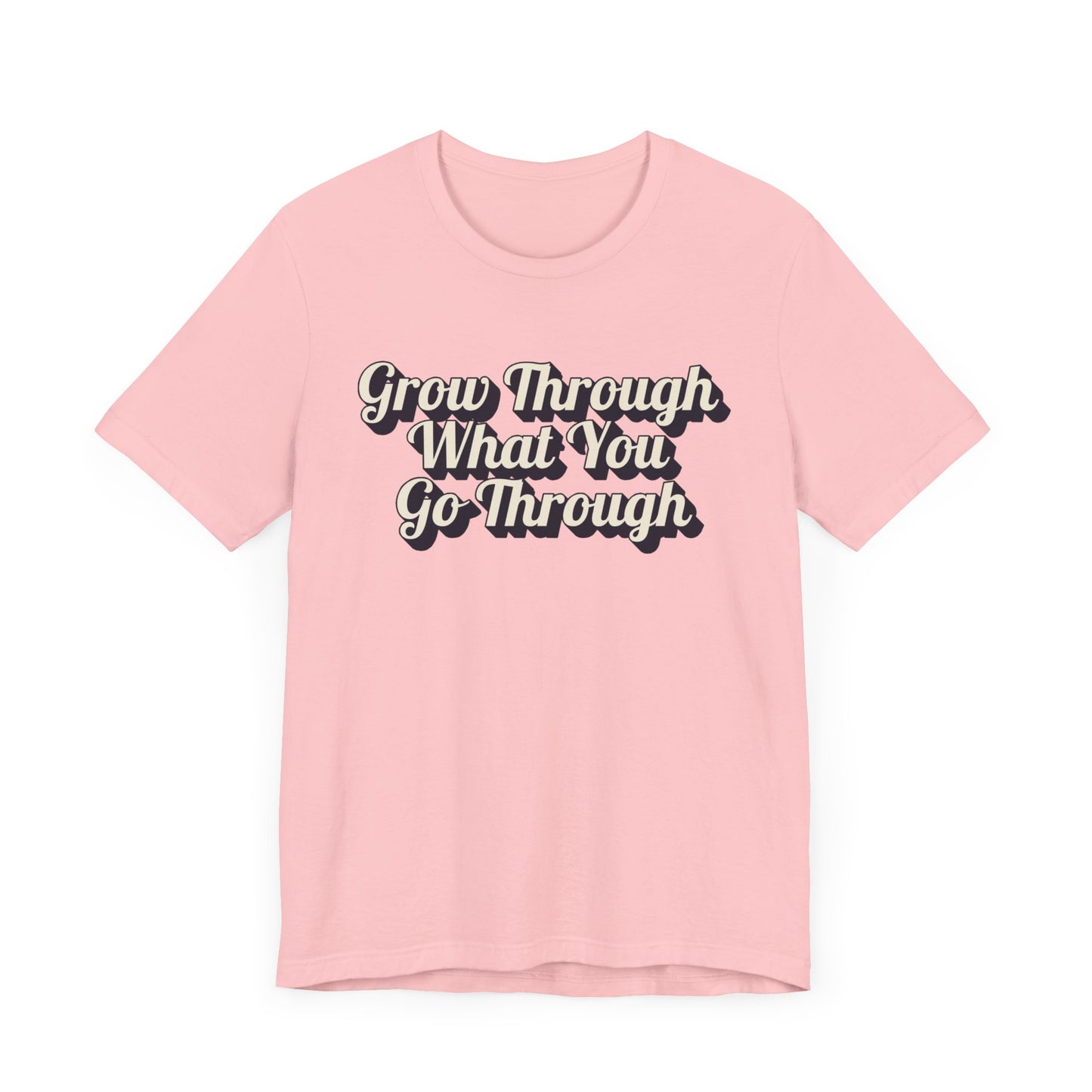 "Grow Through What You Go Through" Western Shirt | Country Girl Tee | Rustic Graphic Tee | Free Spirit Apparel | Outdoor Lifestyle Tee | Vintage Country Shirt | Softstyle Unisex Tee | Faith-Based Country Girl Tee | Rustic Christian Shirt