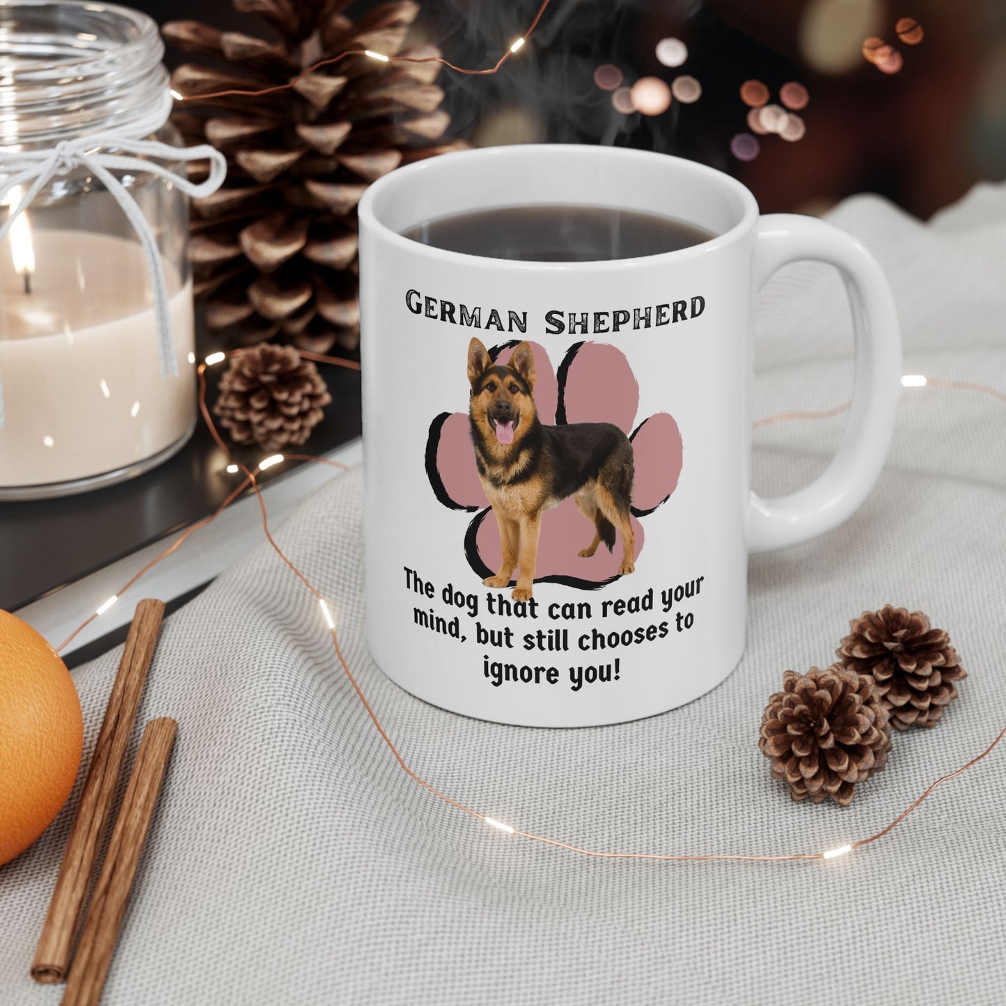 German Shepherd The Dog That Can Read Your Mind- Mug