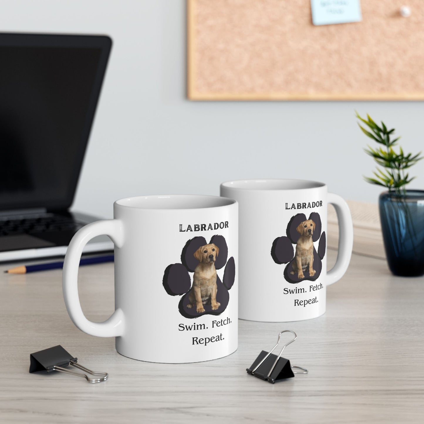 Labrador Swim. Fetch. Repeat- Mug