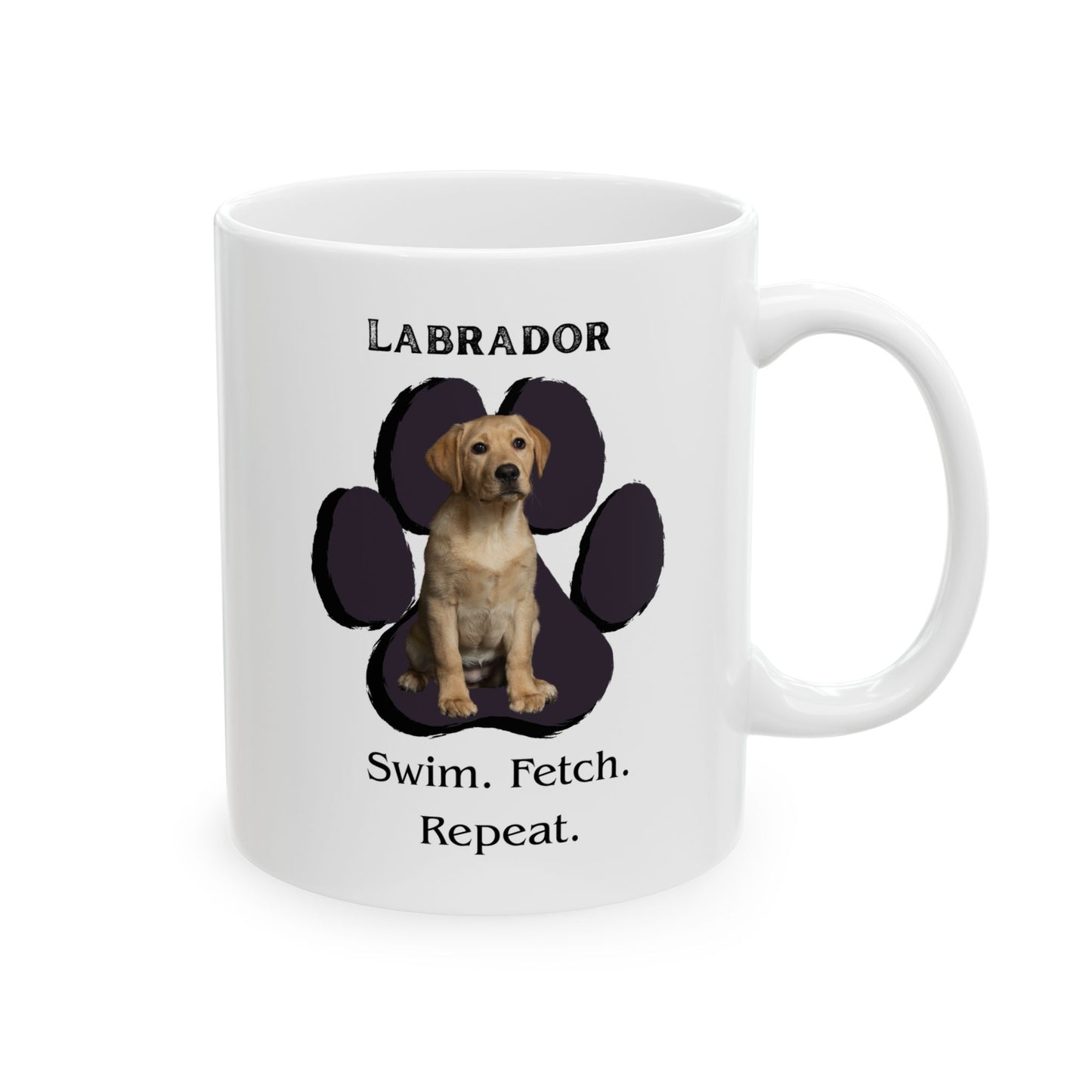 Labrador Swim. Fetch. Repeat- Mug
