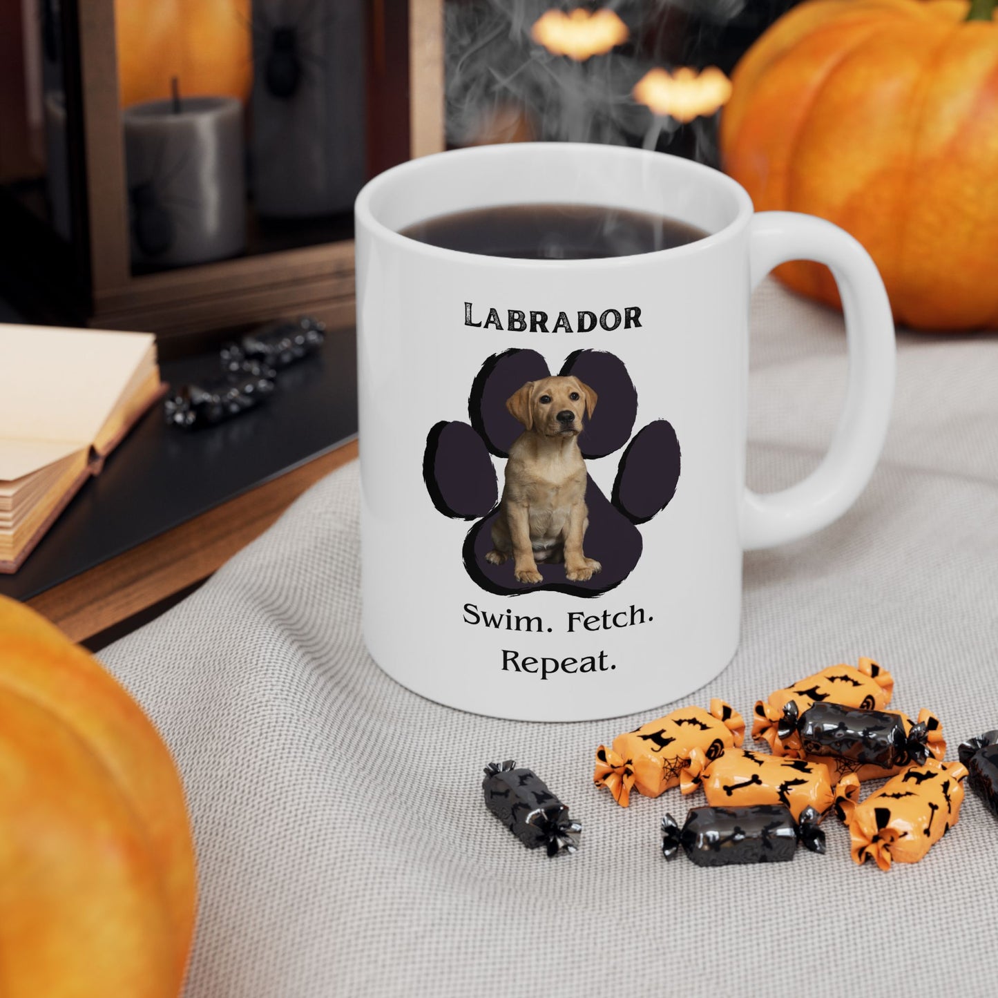 Labrador Swim. Fetch. Repeat- Mug
