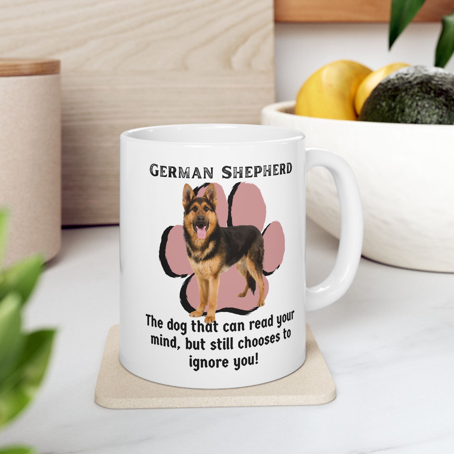 German Shepherd The Dog That Can Read Your Mind- Mug