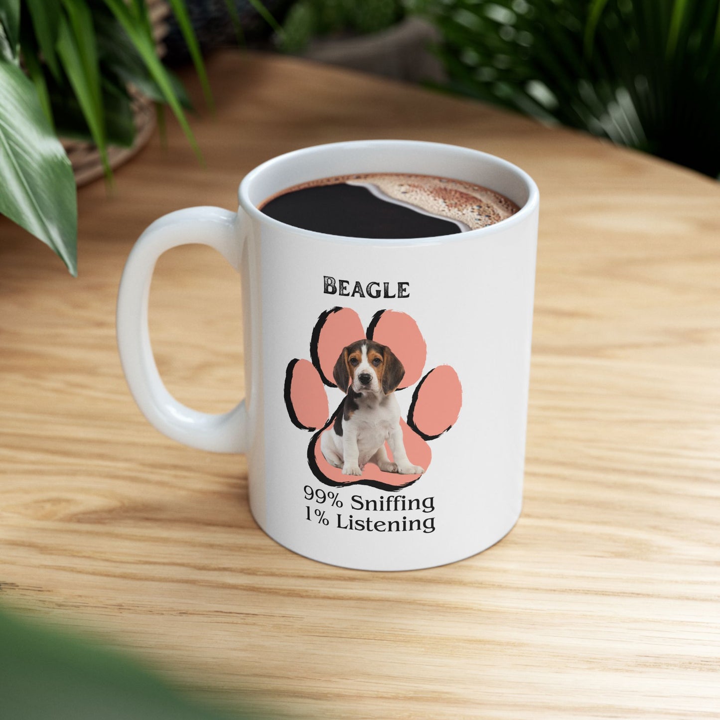 Beagle 99% Sniffing- Mug