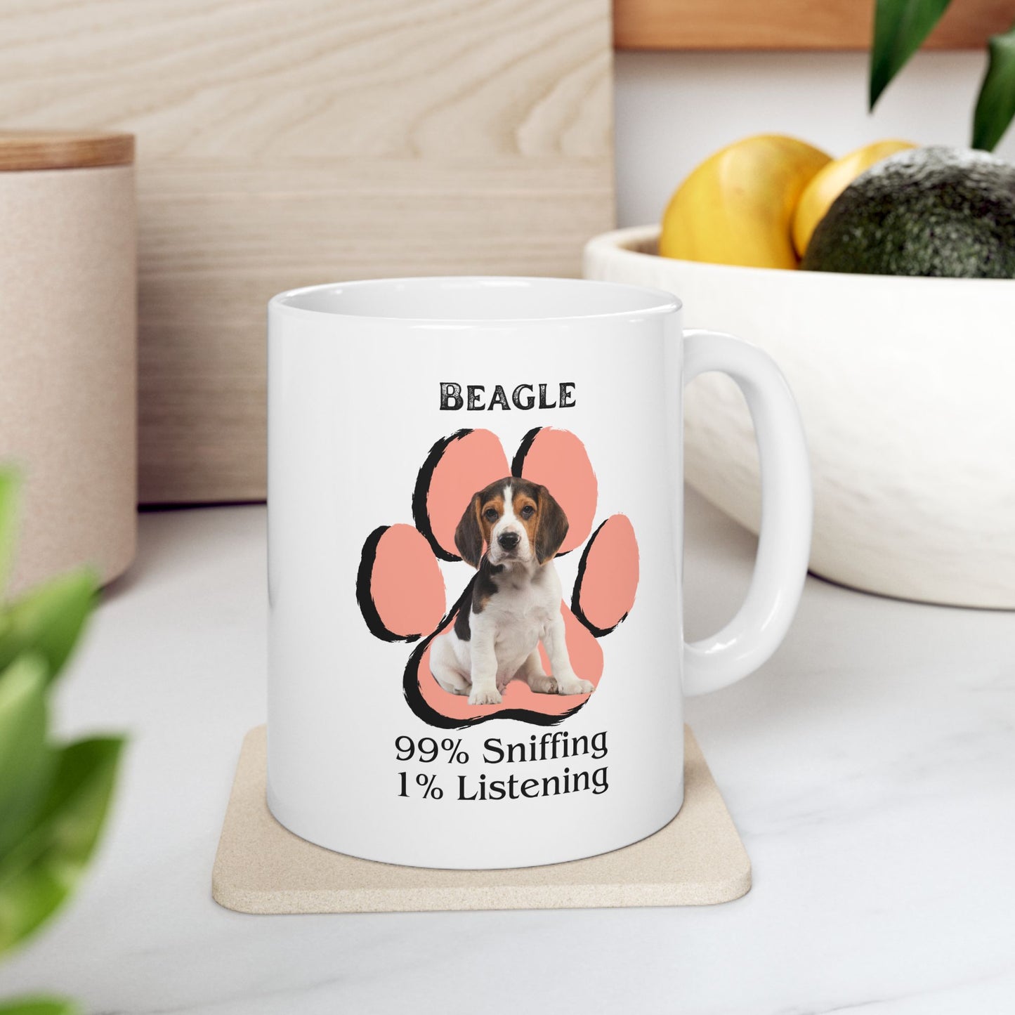 Beagle 99% Sniffing- Mug
