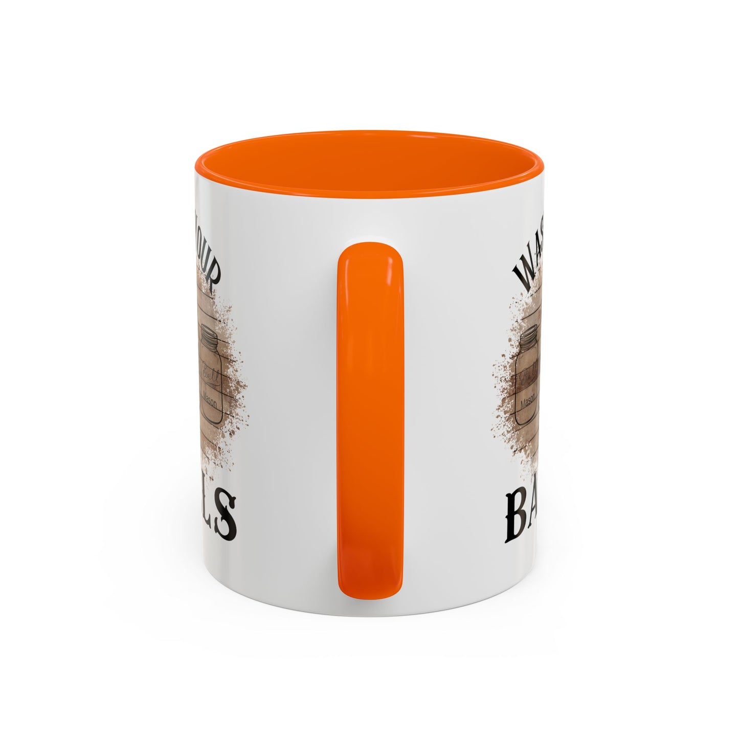 "Wash Your Balls" Wood, Humorous Coffee Mug for Outdoor Lovers, Funny Gift, Wash Your Balls Mug, Coffee Lover Gift, Unique Kitchenware