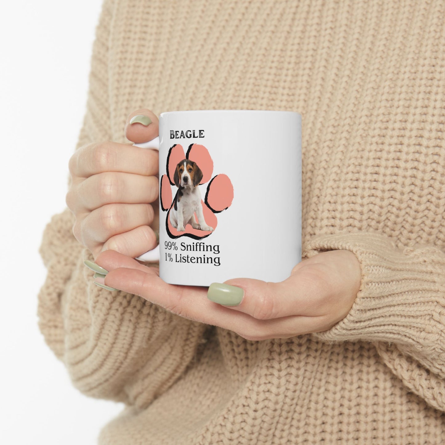 Beagle 99% Sniffing- Mug