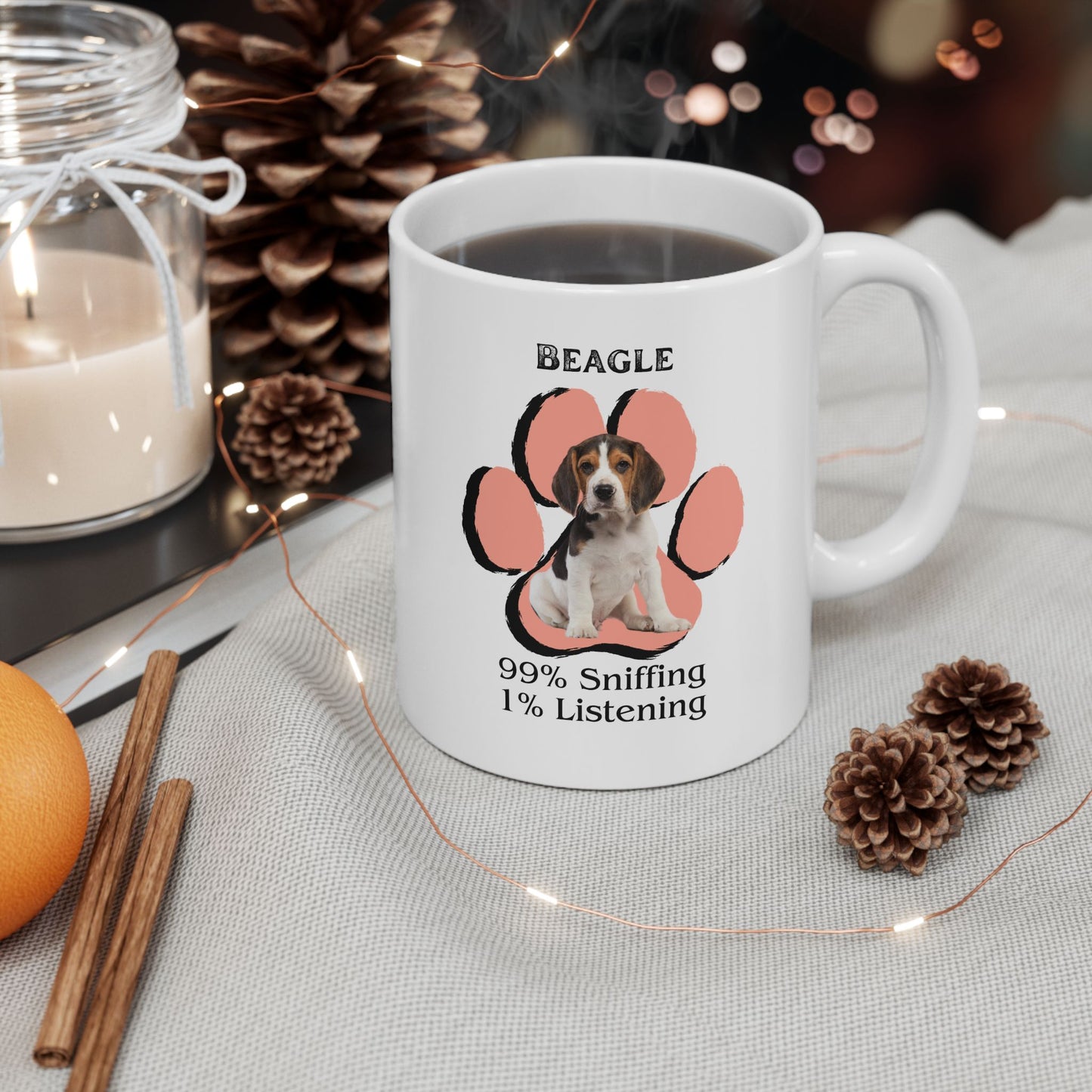 Beagle 99% Sniffing- Mug